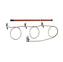 Заземление переносное ЗПП-15 Д 16кв.мм Диэлектрик Д413669 картинка 